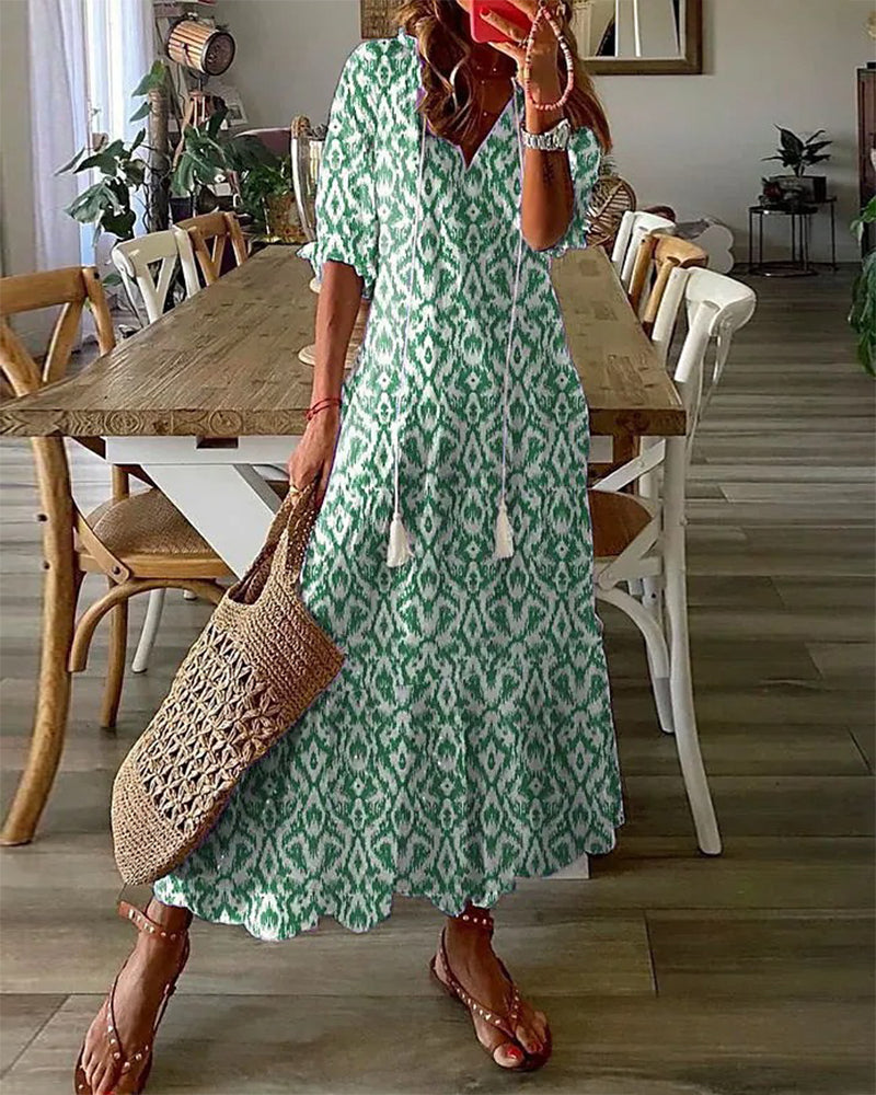 Gisela | Boho Tummy Coverage Kleid