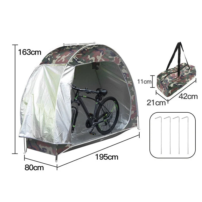 BikeShield — Wetterfester Fahrrad-Unterstand | 50% RABATT