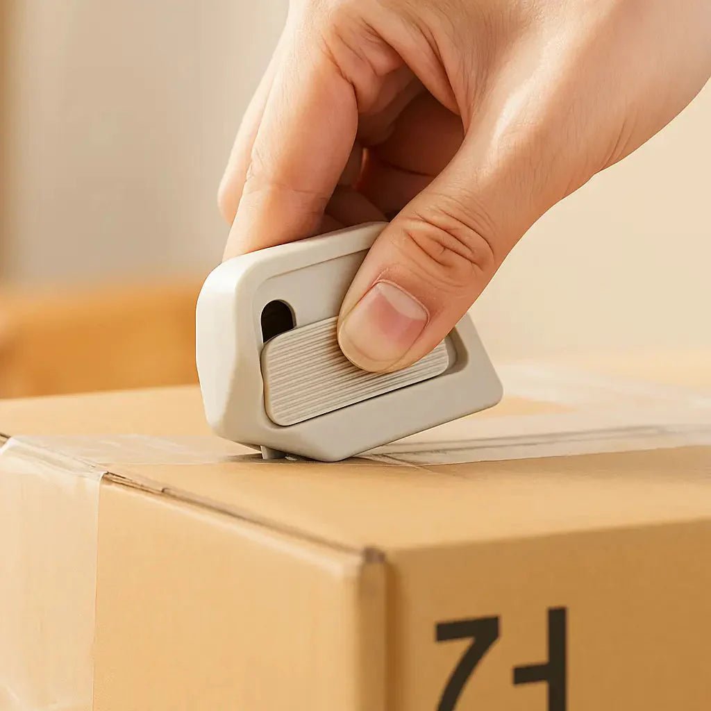 Keramik-Kartonschneider – Mit automatischem Klingenrückzug & Magnetfunktion