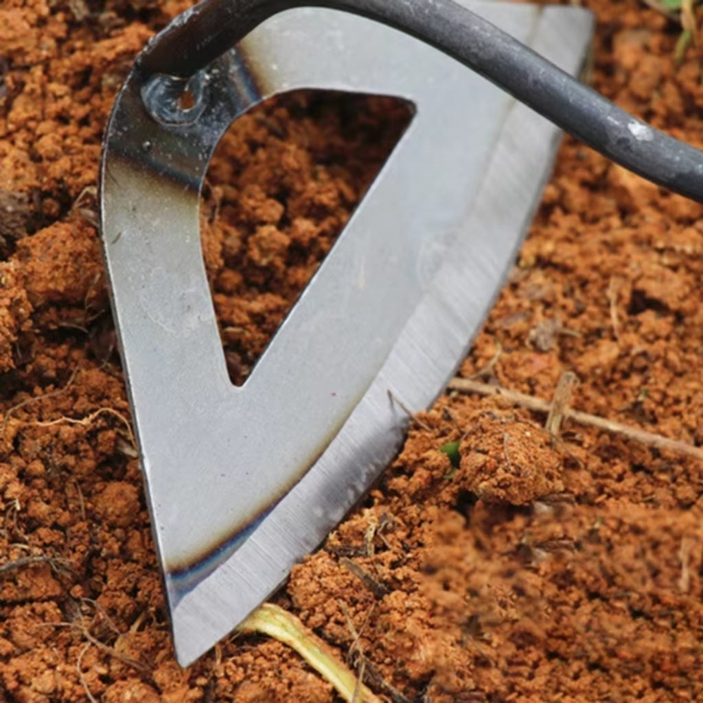 Garten-Unkrautstecher | Aufrecht jäten ohne Bücken | Hohlklinge aus geschmiedetem Stahl | RootPath