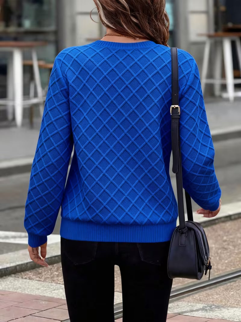 Juliet – Langärmliges Sweatshirt mit Strukturiertem Reißverschluss am Kragen