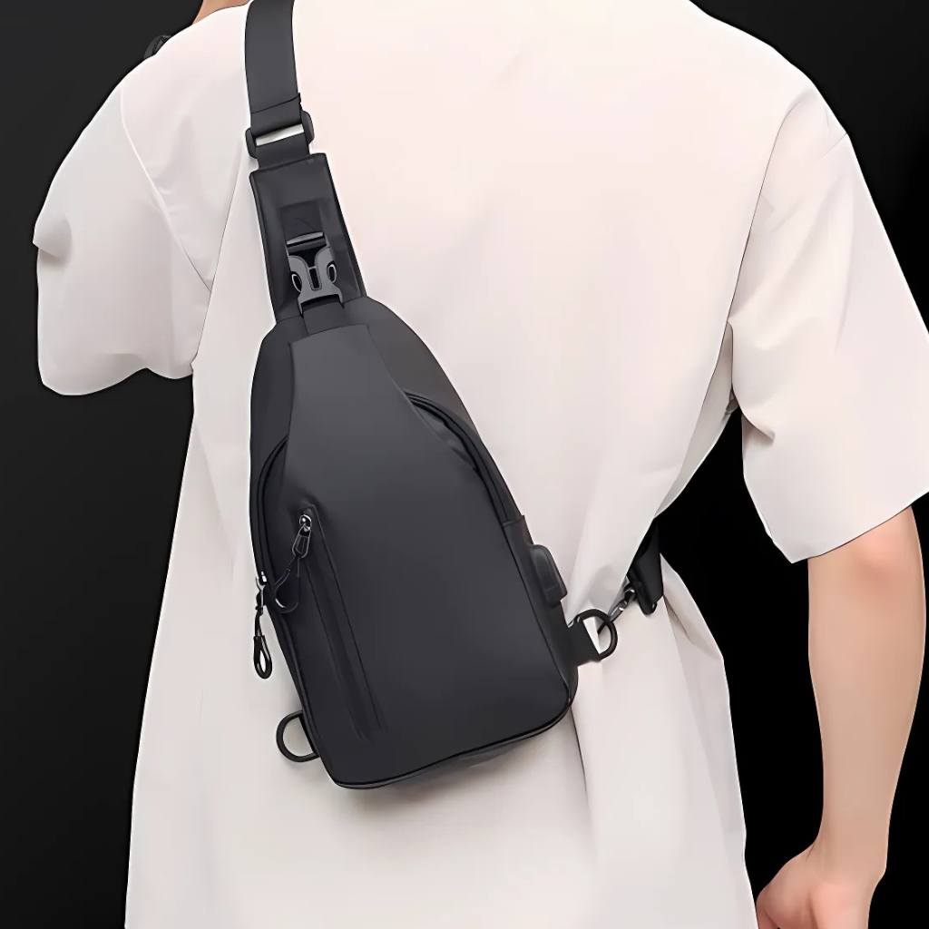 Anti-Diebstahl Crossbody Tasche mit wasserdichtem Schutz