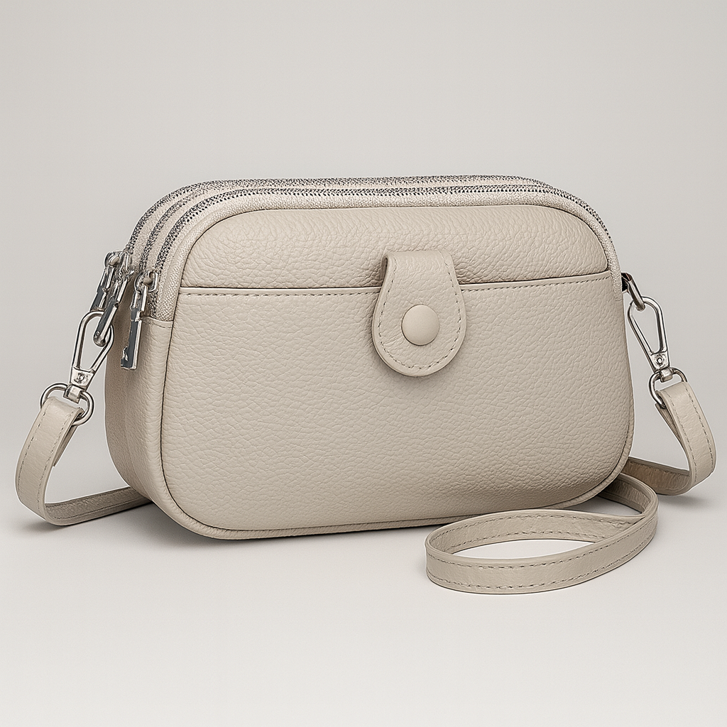 Jasmine | Vintage-Umhängetasche aus echtem Leder für Damen