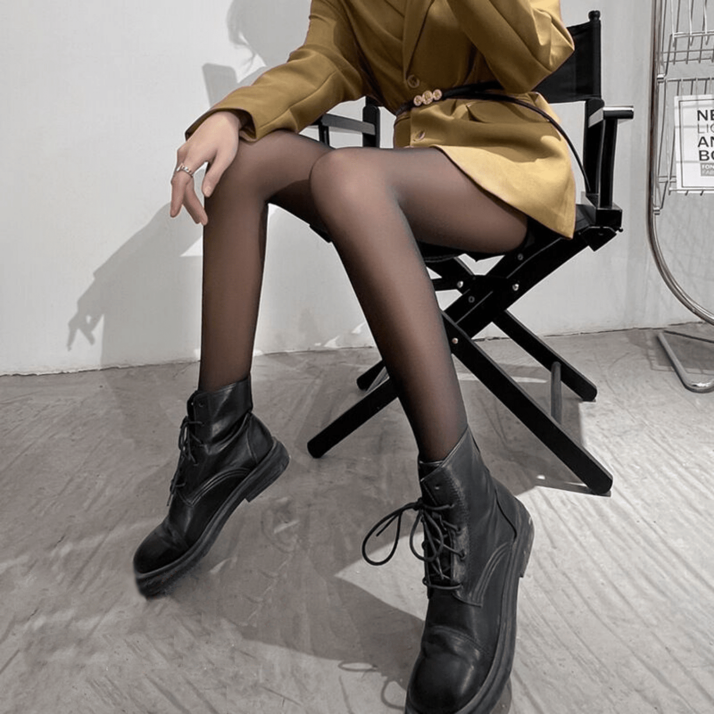 WinterTights™ | Gefütterte Feinstrumpfhose