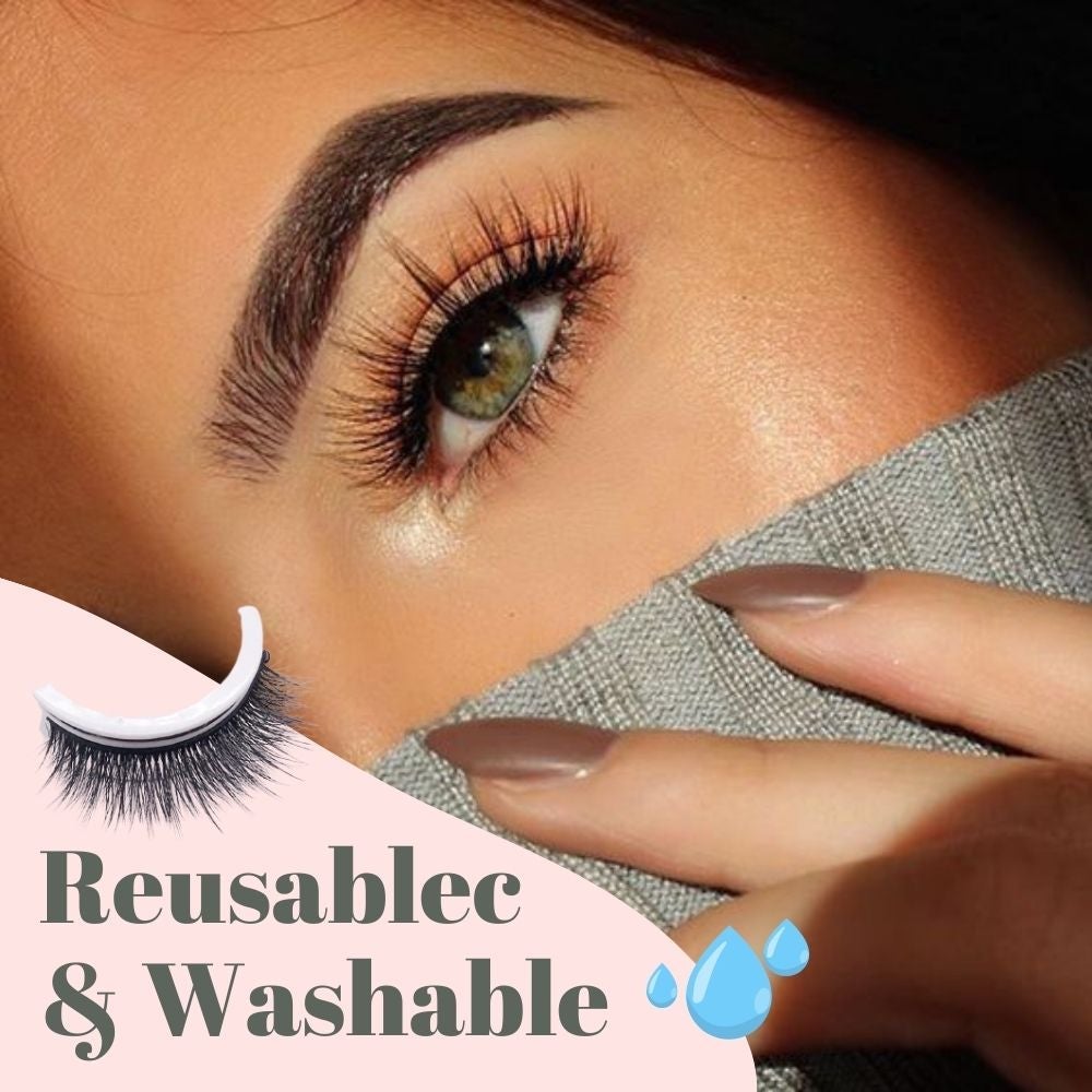 Self-adhesive Eyelashes | Selbstklebende, wiederverwendbare Wimpern