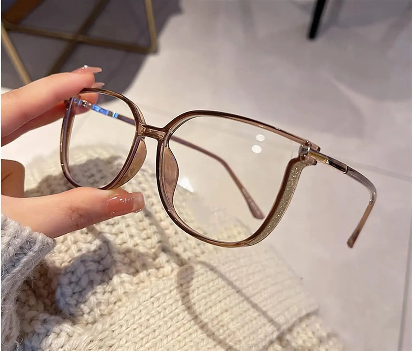 Ultraleichte Anti-Blaulicht-Lesebrille für Damen