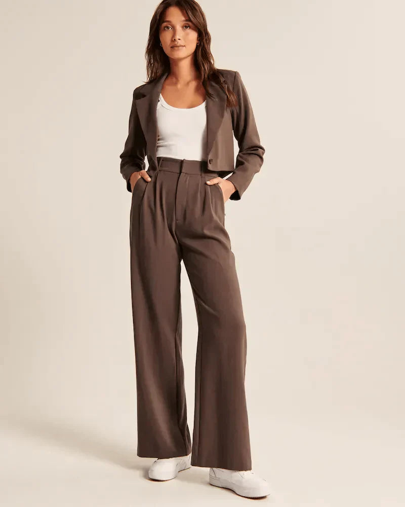 ChicSchneider | Damenhose mit weitem Bein