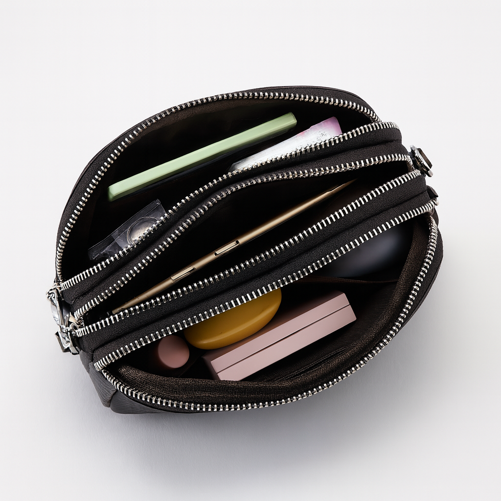 Jasmine | Vintage-Umhängetasche aus echtem Leder für Damen