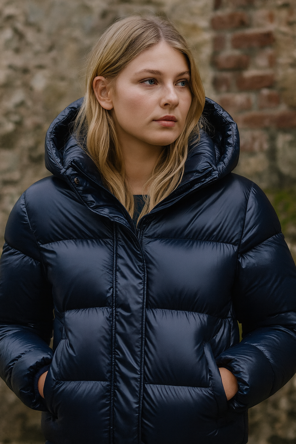Fleur | Damen-Pufferjacke mit Steppmuster