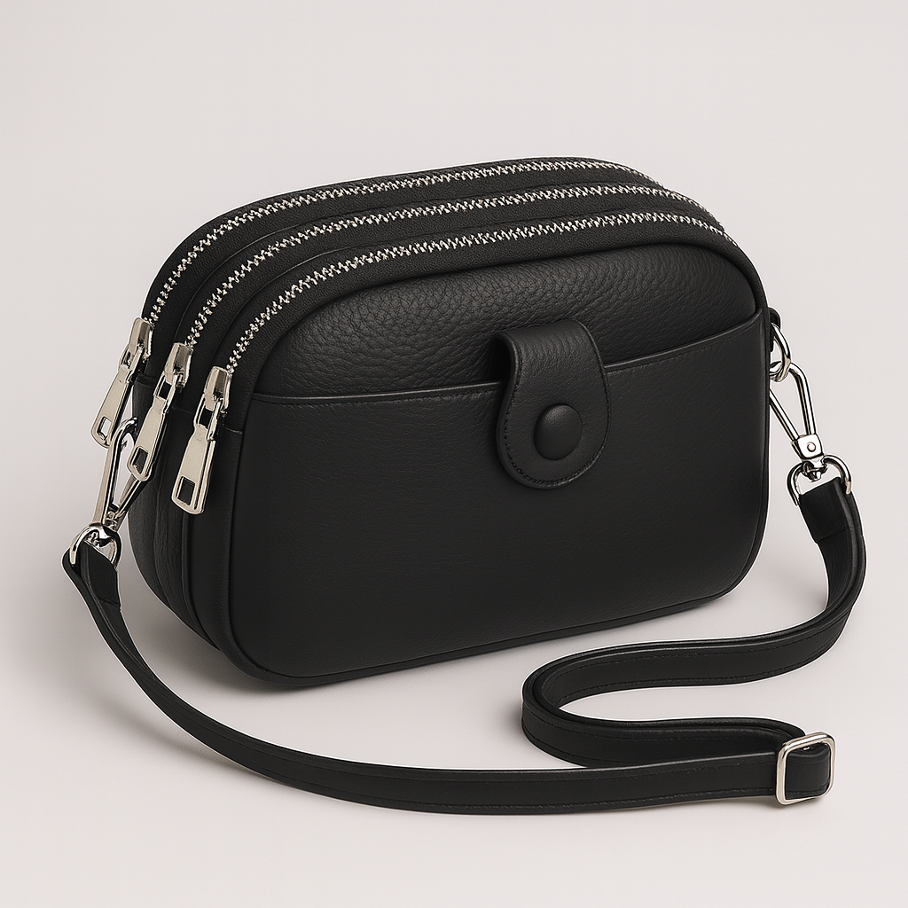 Jasmine | Vintage-Umhängetasche aus echtem Leder für Damen