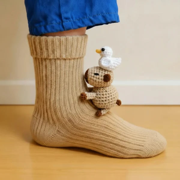 Mira | Weiche Flauschsocken für gemütliche Stunden