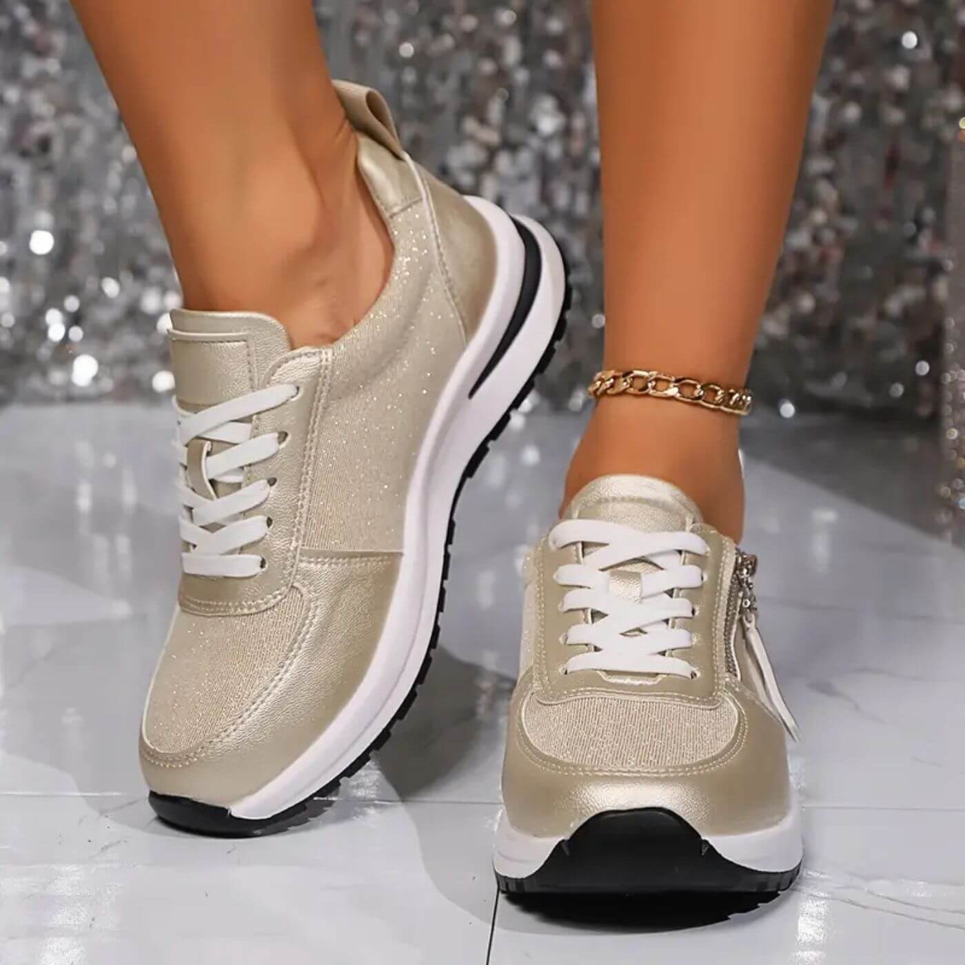 Gina – Bequeme Orthopädische Sneakers