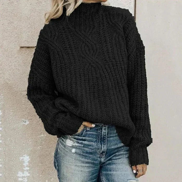 Chaipanya – Stilvoller Und Bequemer Pullover Mit Zopfmuster