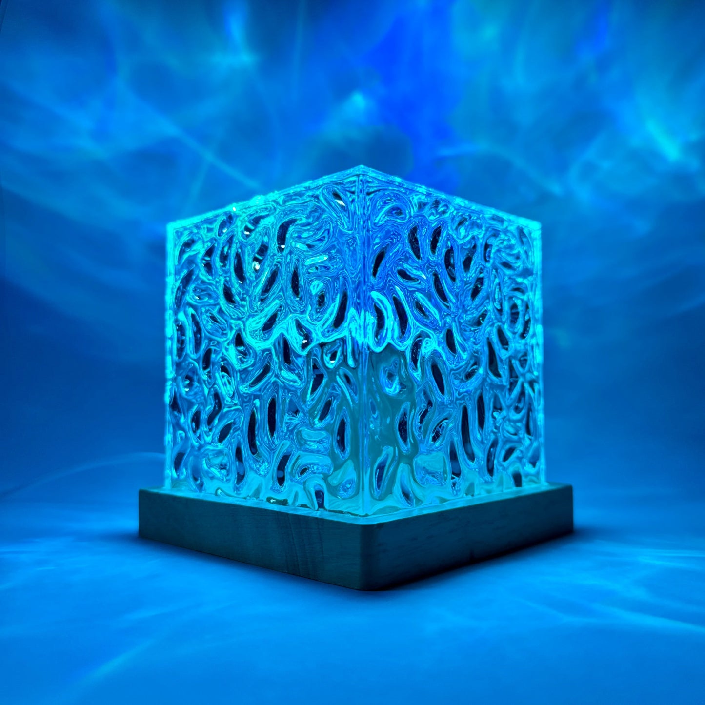 AuraGlanz | Nordlicht Projektor Cube für Schlafzimmer