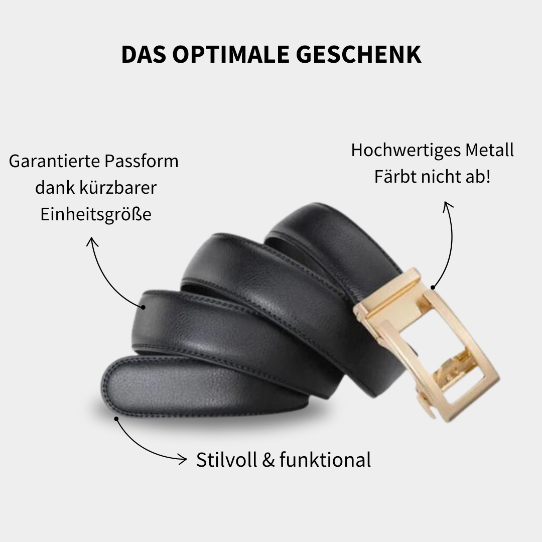 Majestice Belt™ | Easy-Click Automatik Ledergürtel | 1+1 Gratis!
