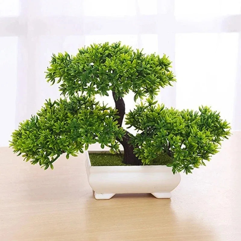Bonsaira Künstlicher Bonsai im Topf | Realistische Dekorative Pflanze | 27 x 18 cm | Pflegefrei für Tisch und Regal
