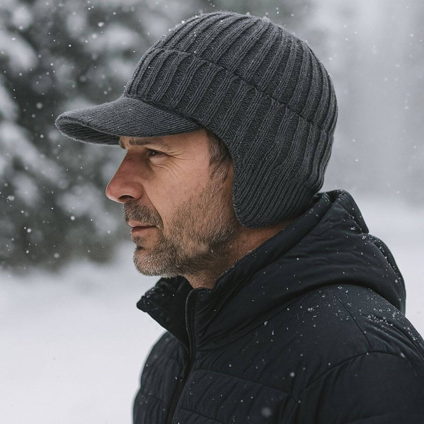 Bhem – Unisex-Wintermütze mit Ohrenklappen