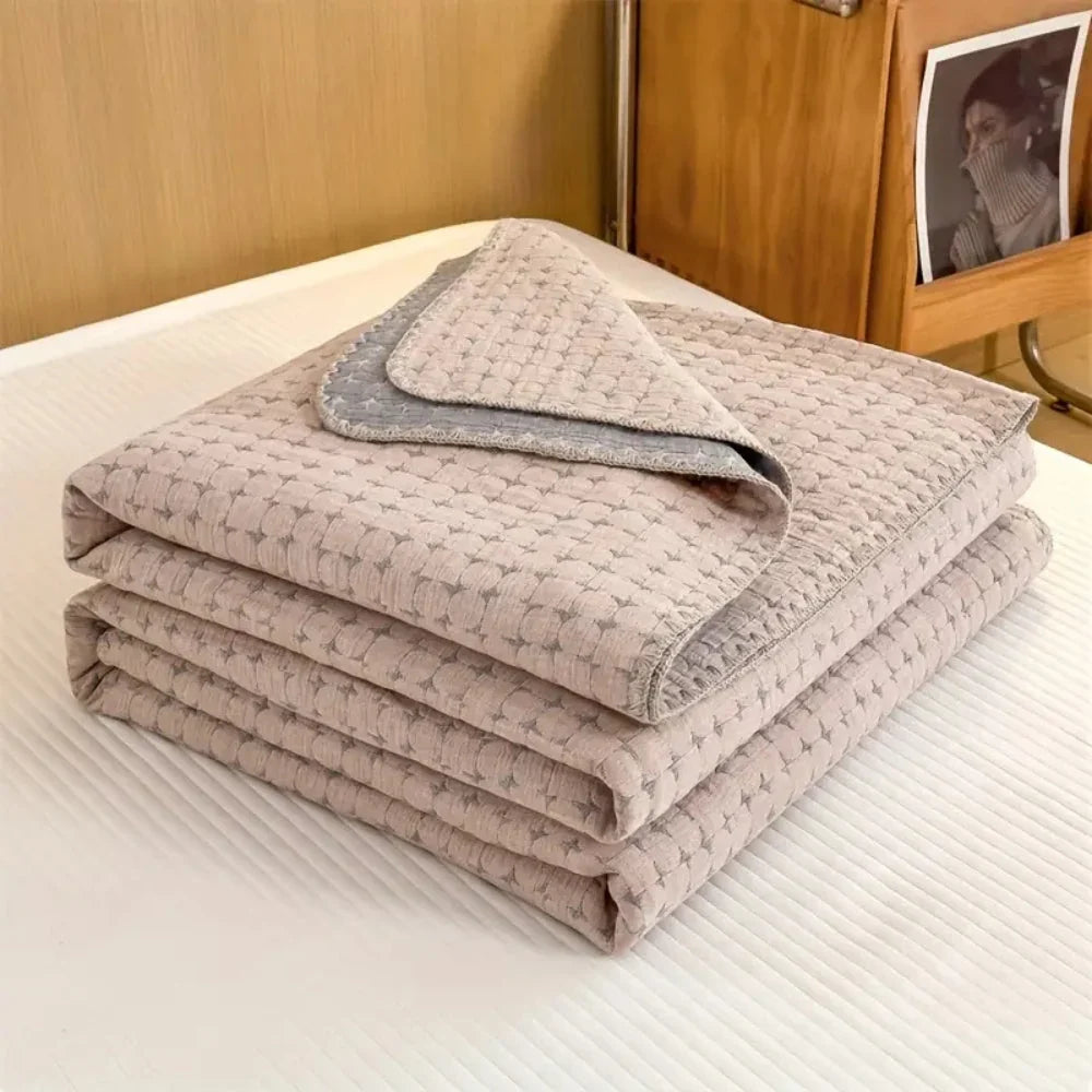 CozyNest – Ganzjahresweiche Decke mit zwei stilvollen Designs