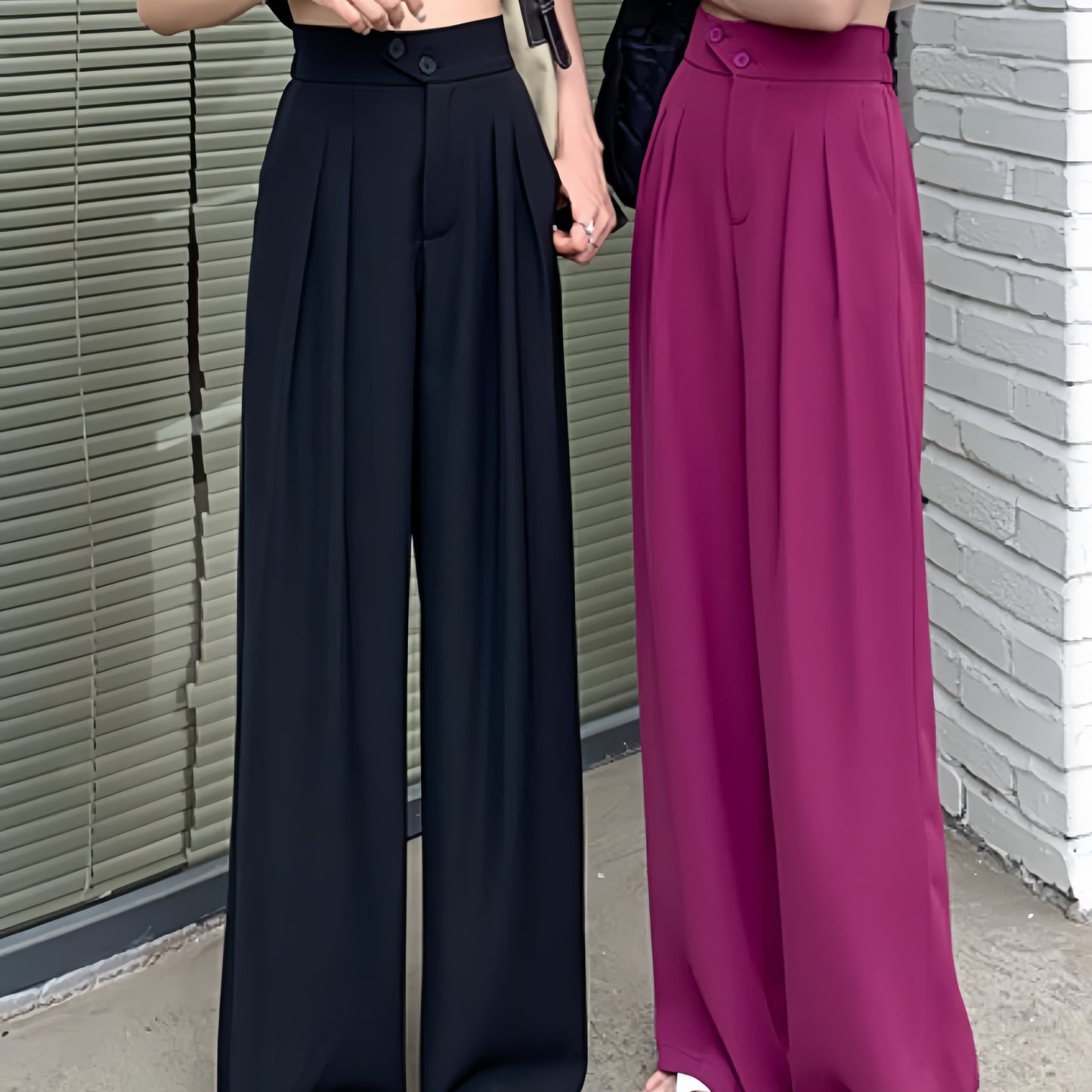 Paula - Hoch taillierte Hose