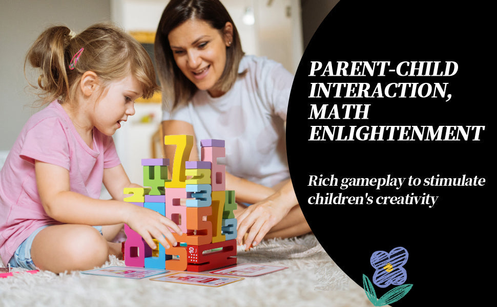 50% Rabatt | Montessori inspirierte hölzerne Zahlenblöcke - Erschließen Sie das Potenzial Ihres Kindes!