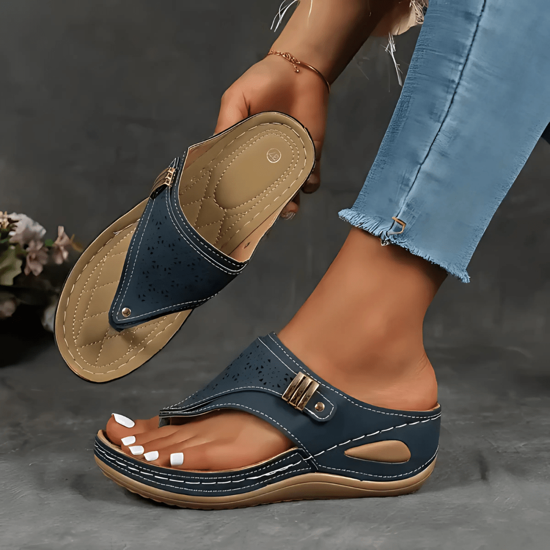 Delia – Elegante Orthopädische Sandalen