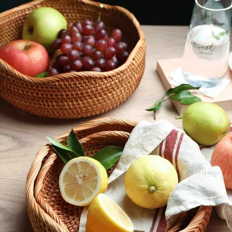 Rattan Baskets | Bring mit dieser Aufbewahrungslösung rustikalen Charme in deinen Raum!