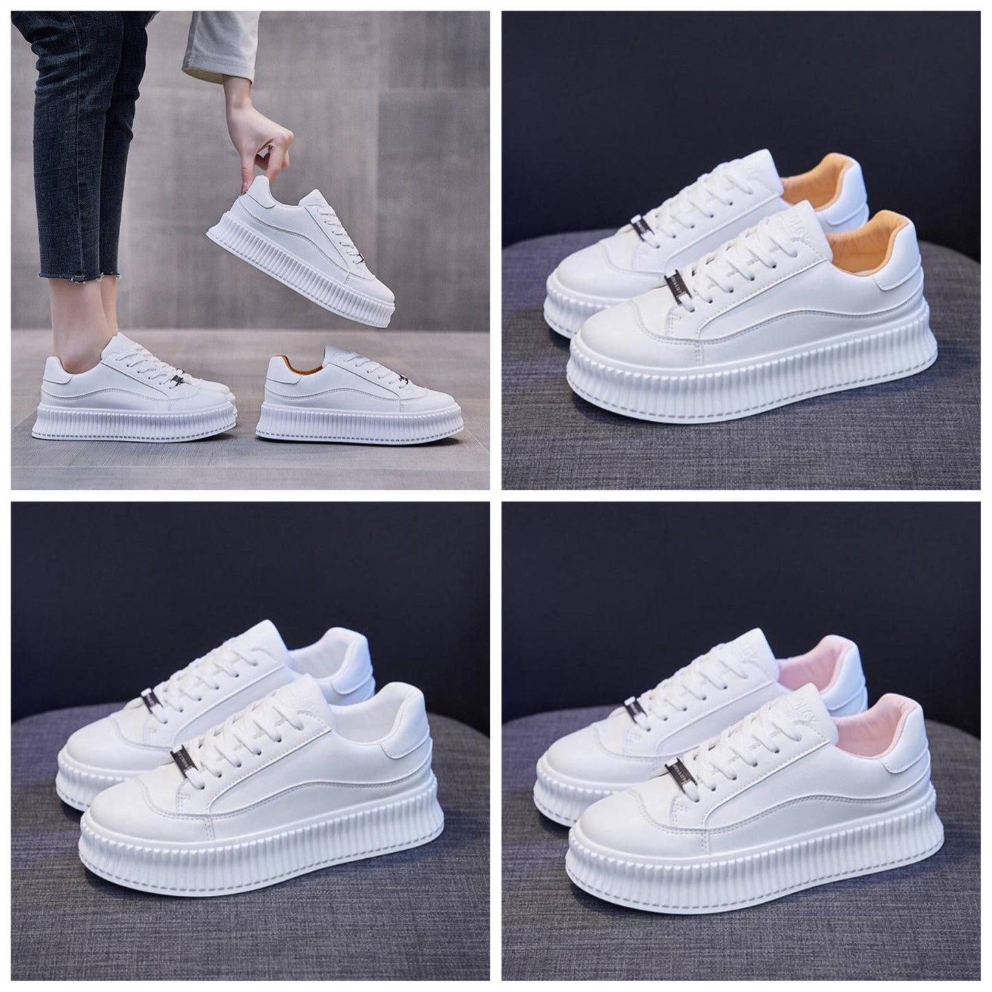Julie Modische Plateausneaker | 50% Rabatt