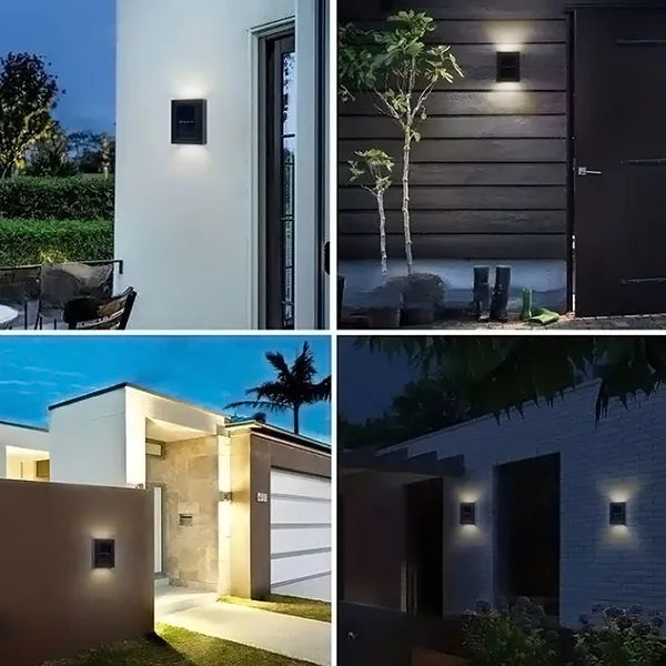 luxuriöse drahtlose Solar-Gartenlampen