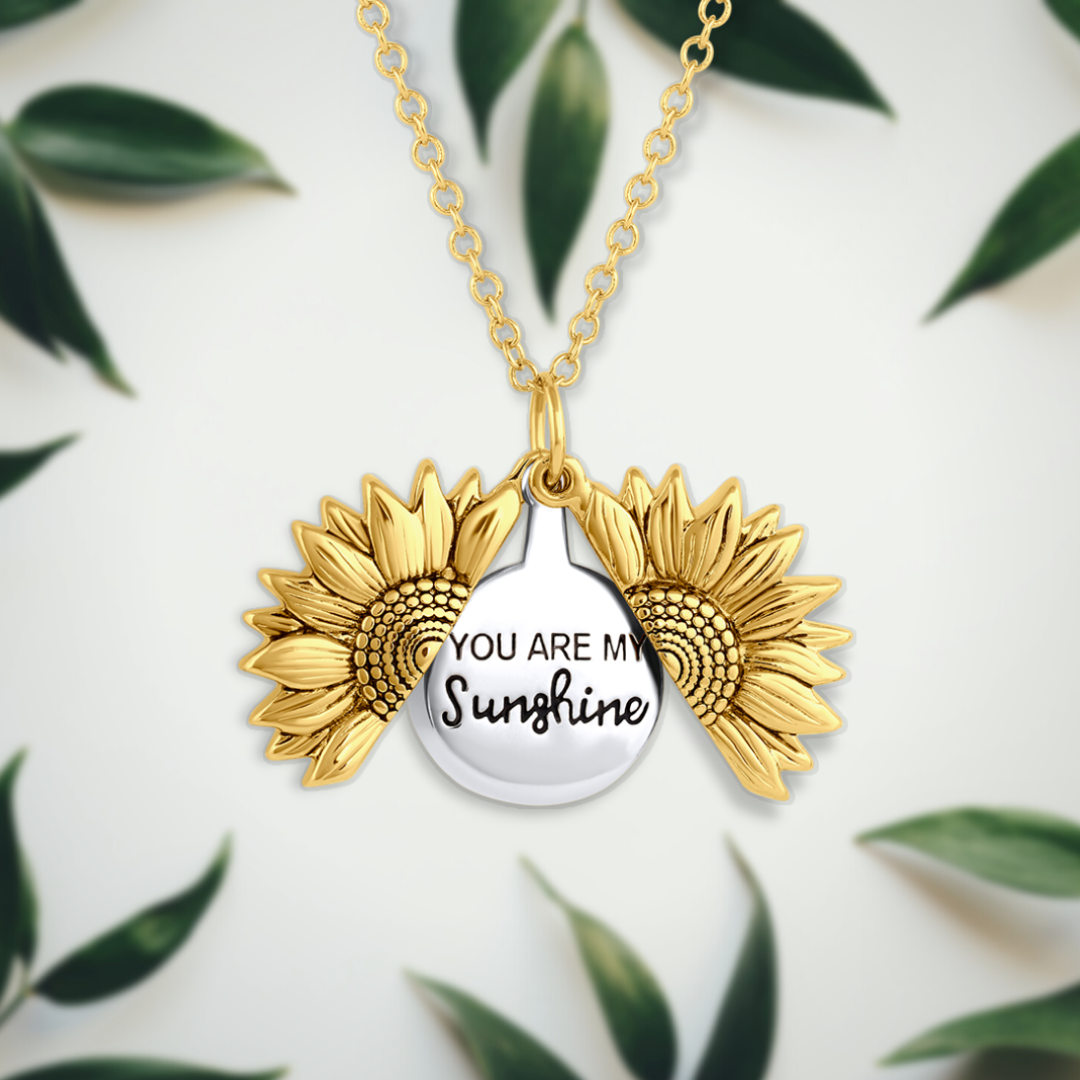 50% RABATT TEMPORÄR | SunshineSoul | Du Bist Mein Sonnenschein Halskette - Begrenztes Angebot