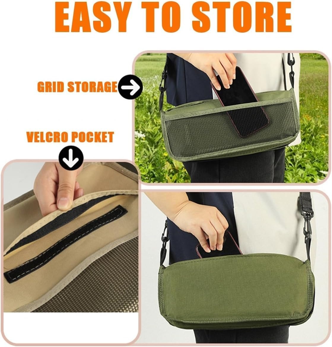 Klappbarer Sitzhocker – Stabil, leicht und wasserdicht für unterwegs