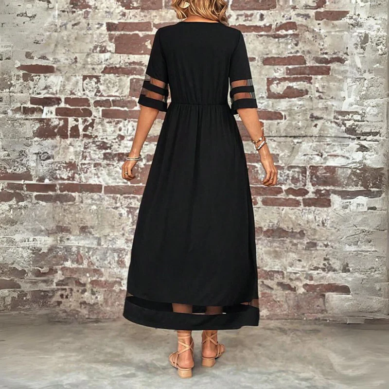 Cerelia | Figurschmeichelndes Midikleid