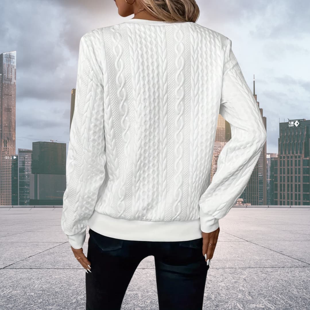 Iris - Stilvoller Strickpullover