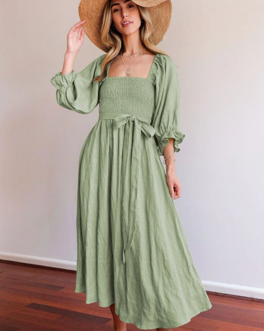 Lena – Luftiges Sommerkleid aus Baumwolle