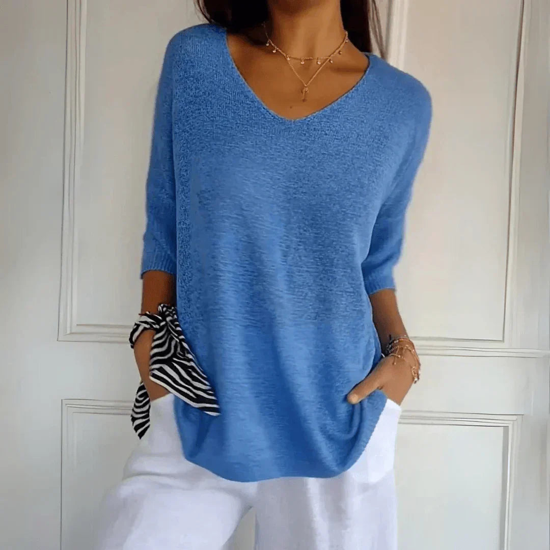 Stefanie | Entspanntes elegantes Top