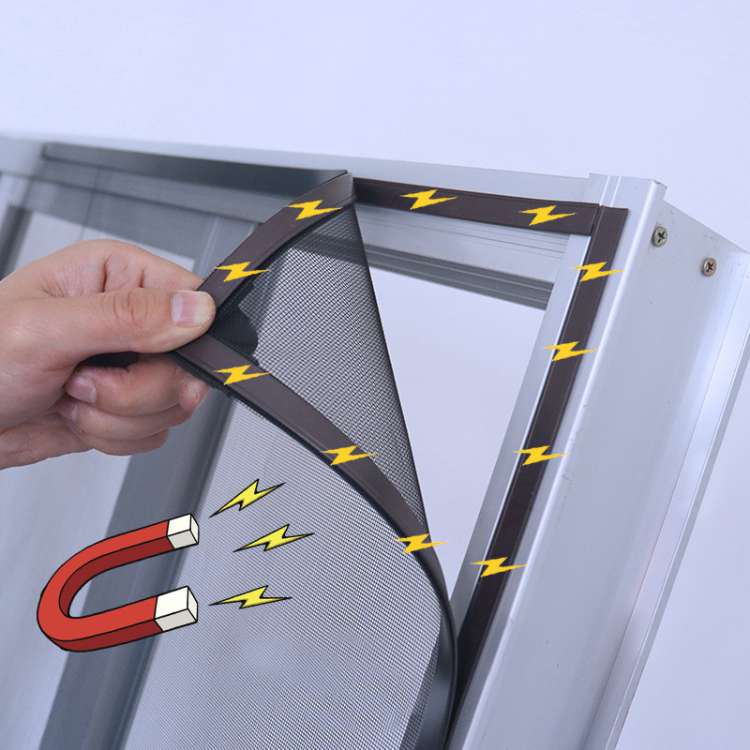BreezeGuard Magnetischer Fensterschutz — Mühelose Frischluft, Insektenfrei