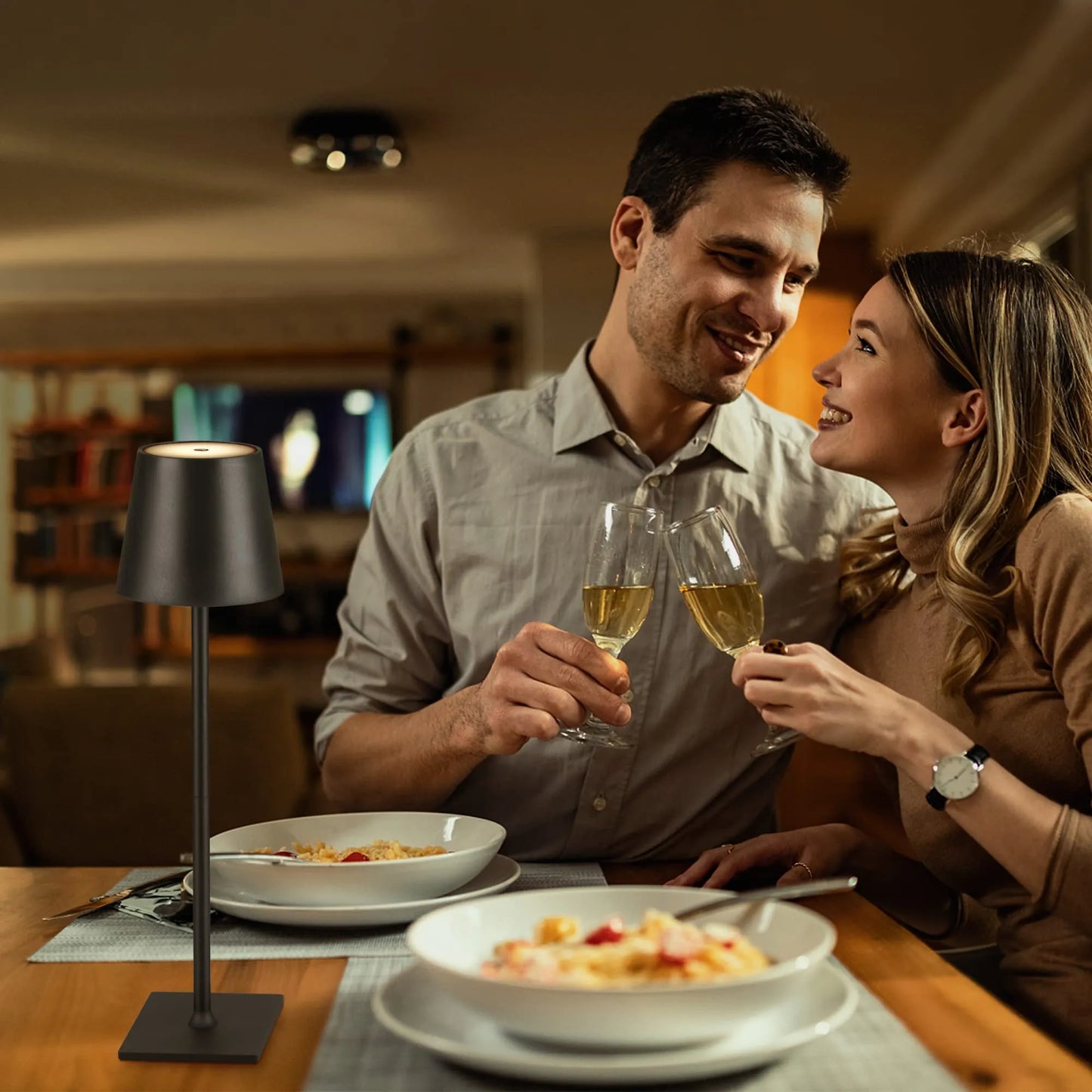 Kabellose LED-Tischlampe| USB Aufladbar + 3 Stufen dimmbar | NUR HEUTE mehr als 50% RABATT