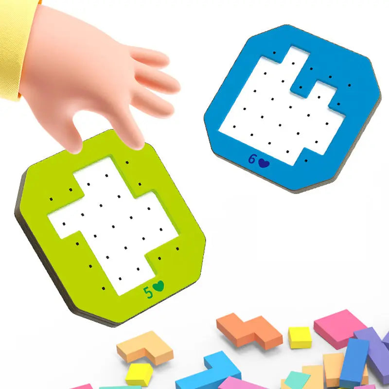 Kinder-Puzzlespiel - Kreativität und Denkstärke fördern