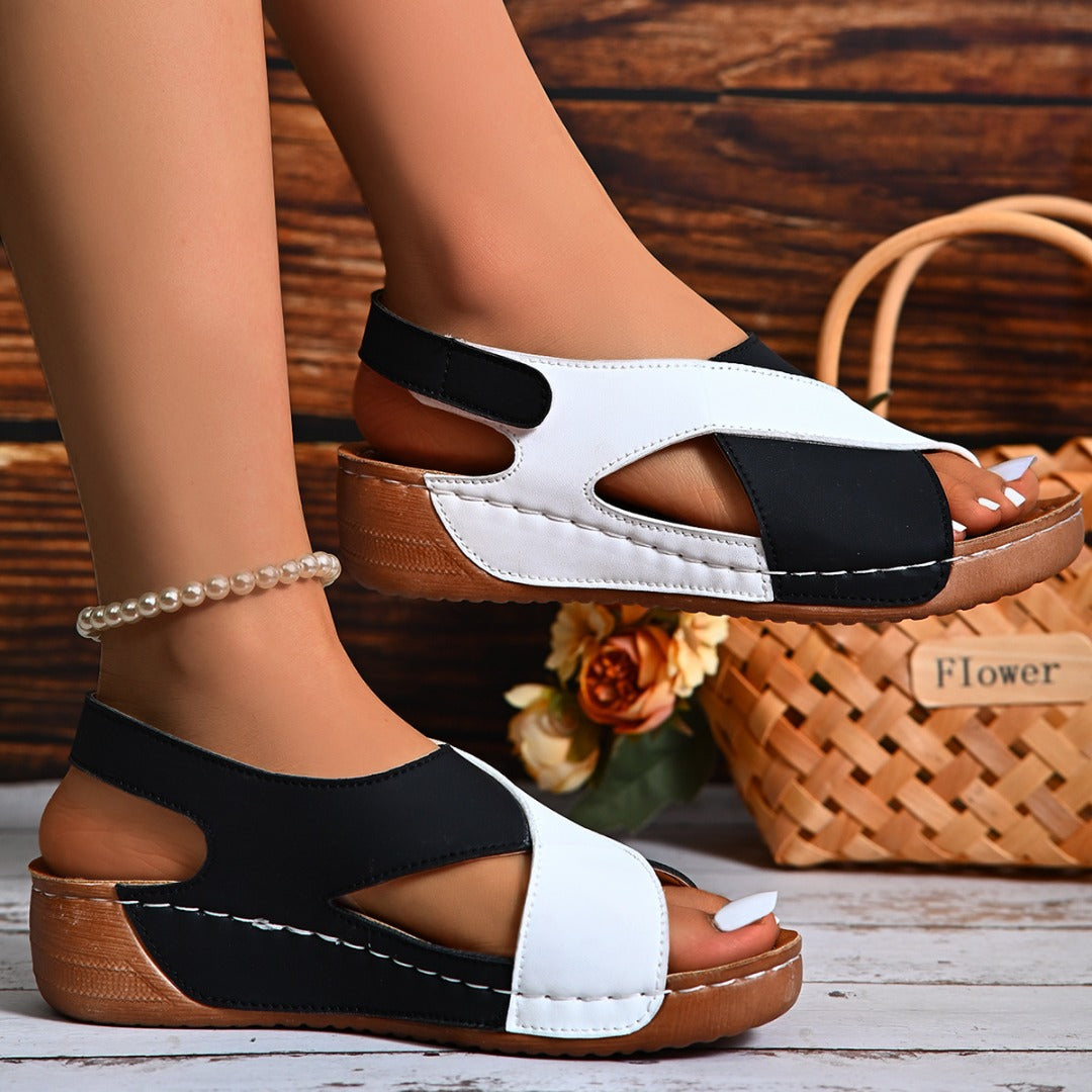 50% Rabatt | Ultra-bequeme orthopädische Sandalen mit schrägem Absatz für Frauen