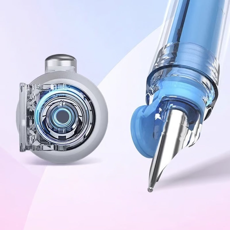 InkFlow - Einziehbarer Füllfederhalter mit sanftem Schreibkomfort | 1+1 GRATIS