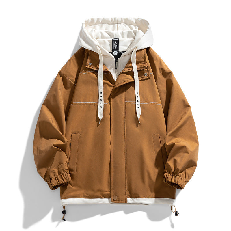 Übergangsjacke Herren mit Kapuze
