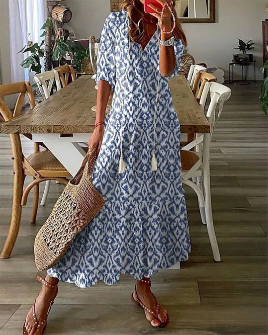 Gisela | Boho Tummy Coverage Kleid
