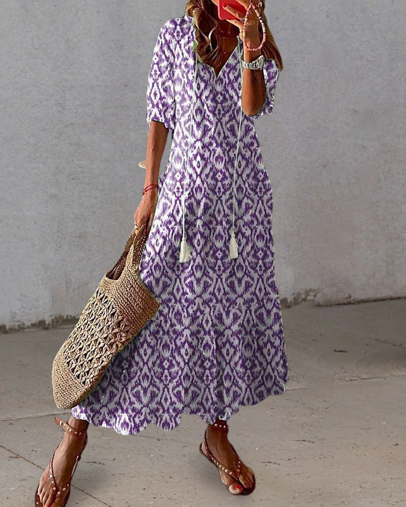 Gisela | Boho Tummy Coverage Kleid
