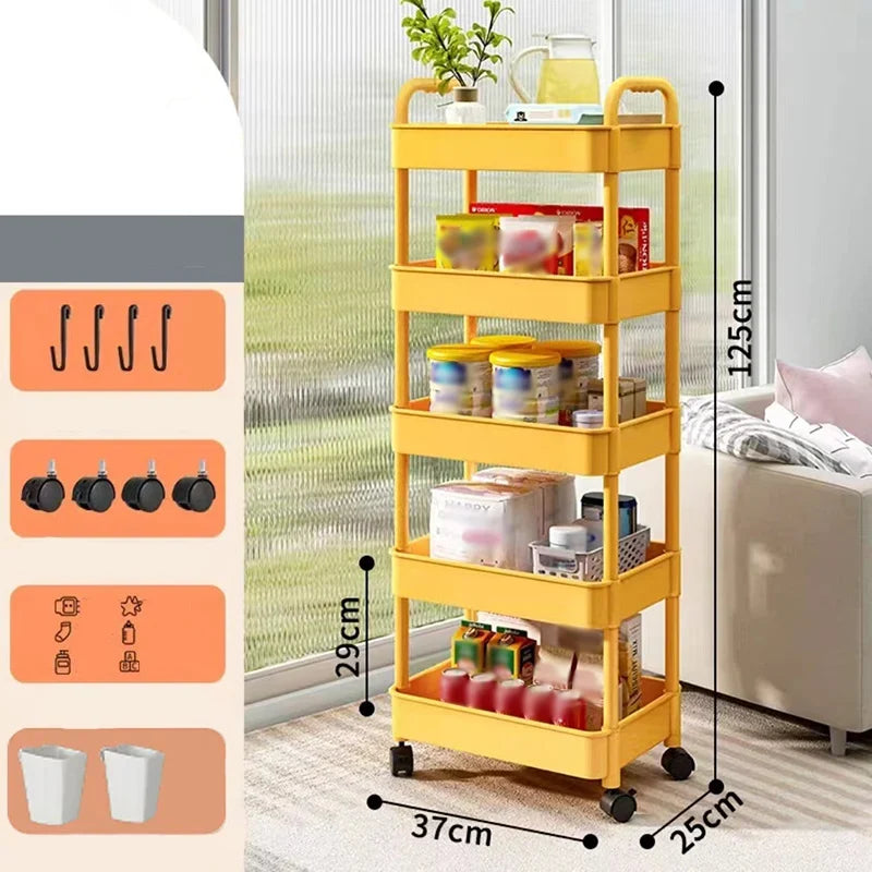 GlideEase – Maximiere deinen Raum mit stilvollem, geschmeidigem mobiler Stauraumlösung