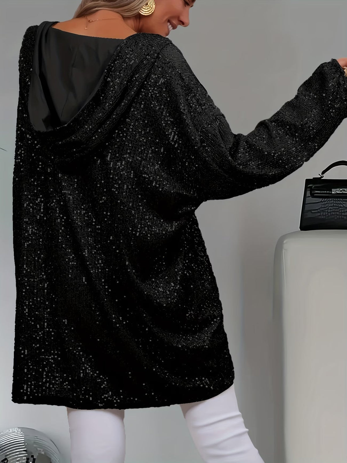 Jessia – Langärmliges Kapuzenshirt