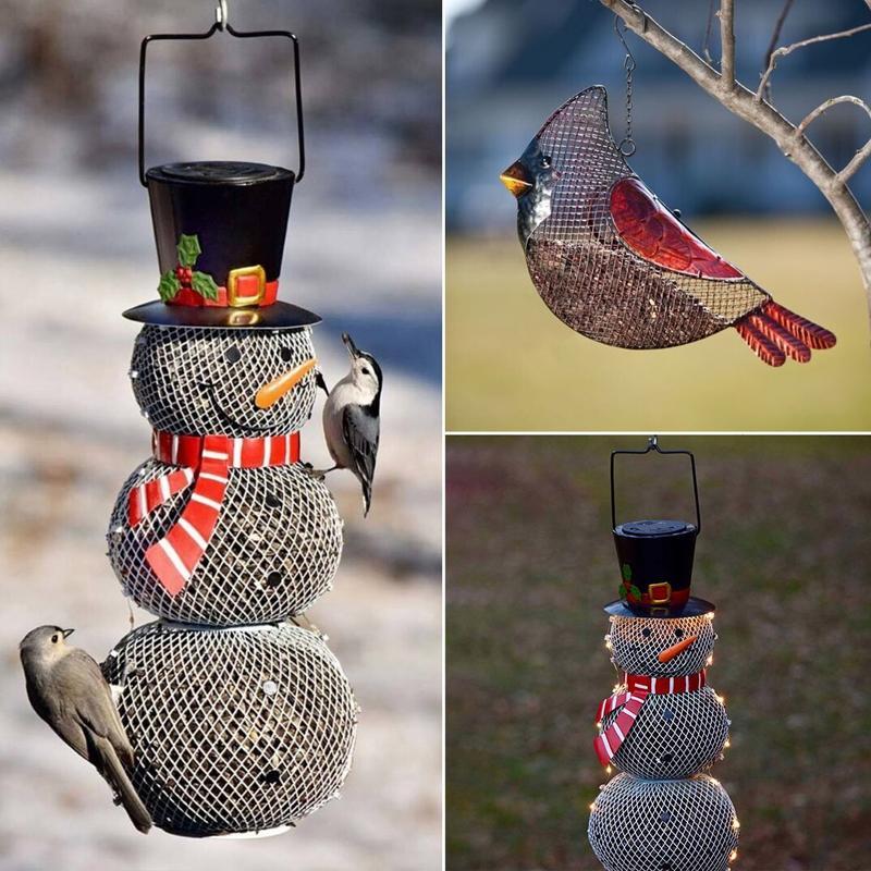 50% Rabatt - Birdhouse - Saatgut Dekoratives Vogelfutterhaus [Letzter Tag Rabatt]