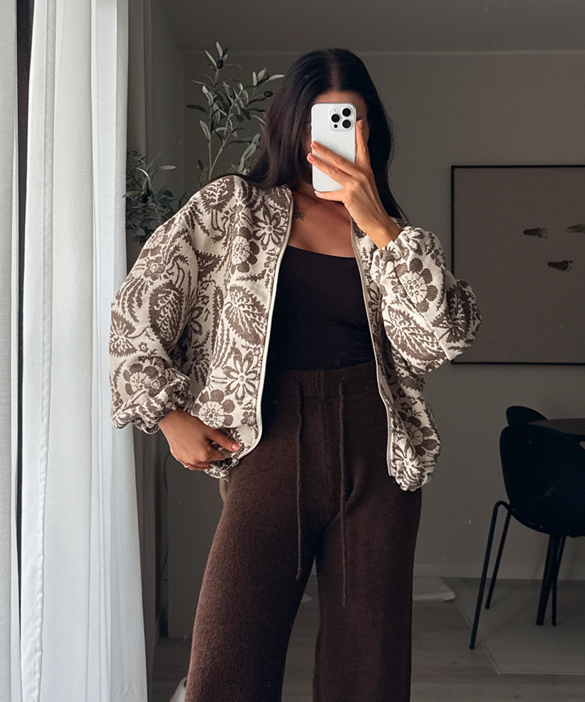 Stoffhose Damen | Weite Hose mit fließender Passform