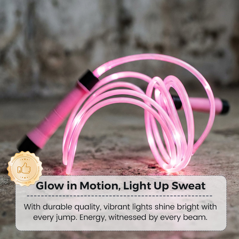 LumaLeap – LED Springseil Spaß | 2+1 GRATIS