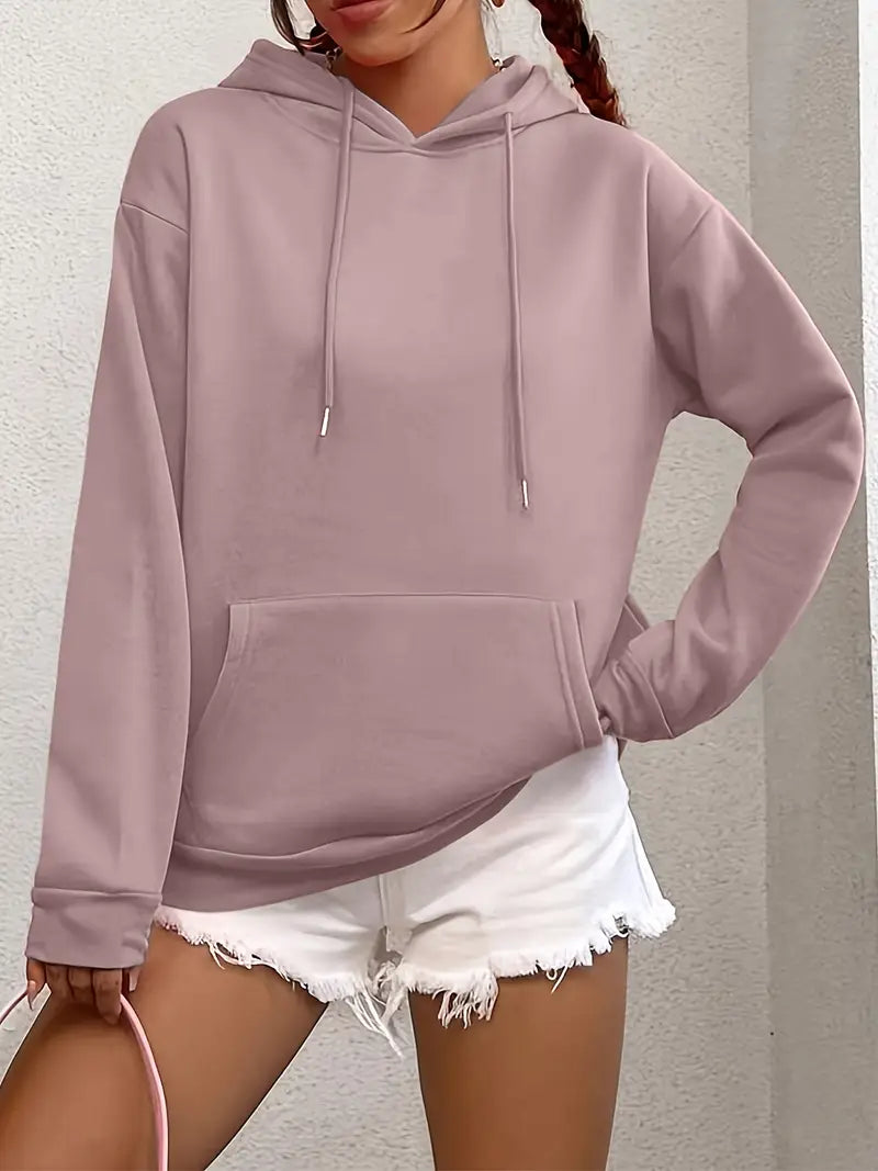 Vanora - Langarm Kapuzenpullover Mit Taschen