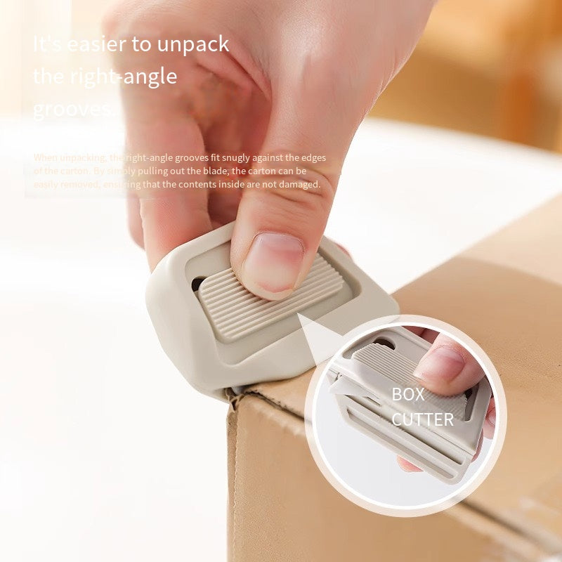 Keramik-Kartonschneider – Mit automatischem Klingenrückzug & Magnetfunktion