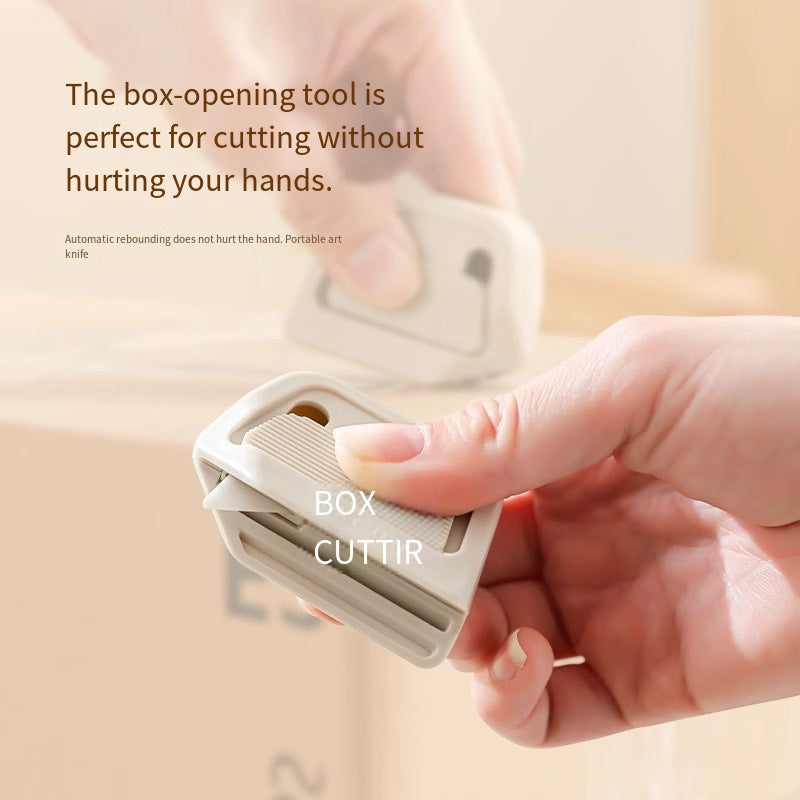 Keramik-Kartonschneider – Mit automatischem Klingenrückzug & Magnetfunktion